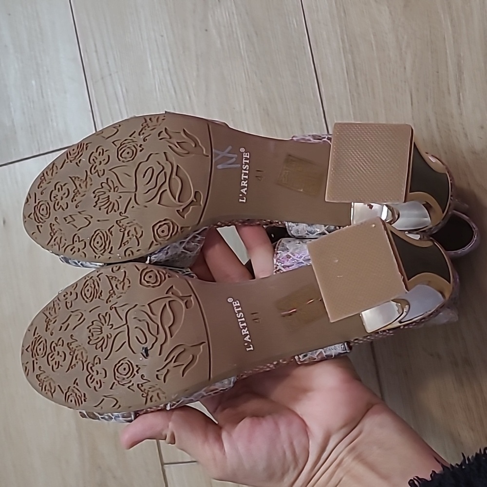 L'ATISTE Women's Sandals in Multi-Color Size 41/ 9 - Picture 11 of 14